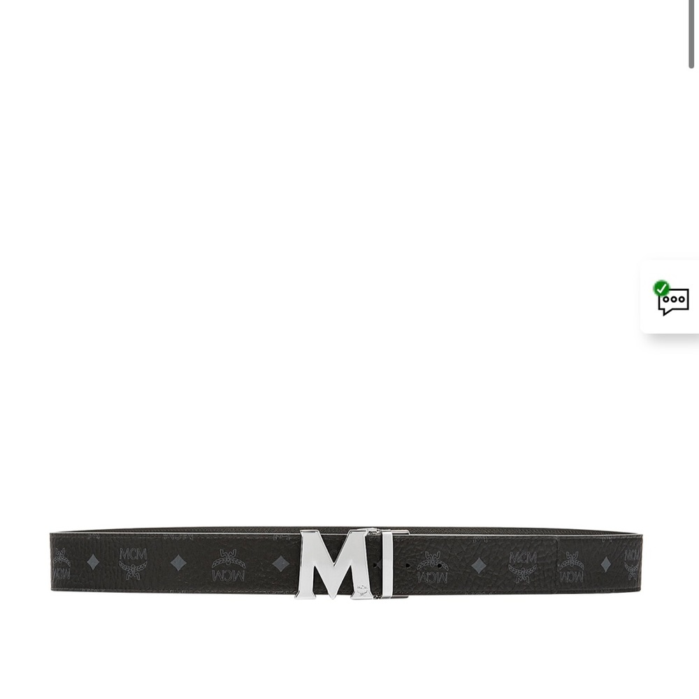 McM worldwide belt, all black, never worn, waist size 32
